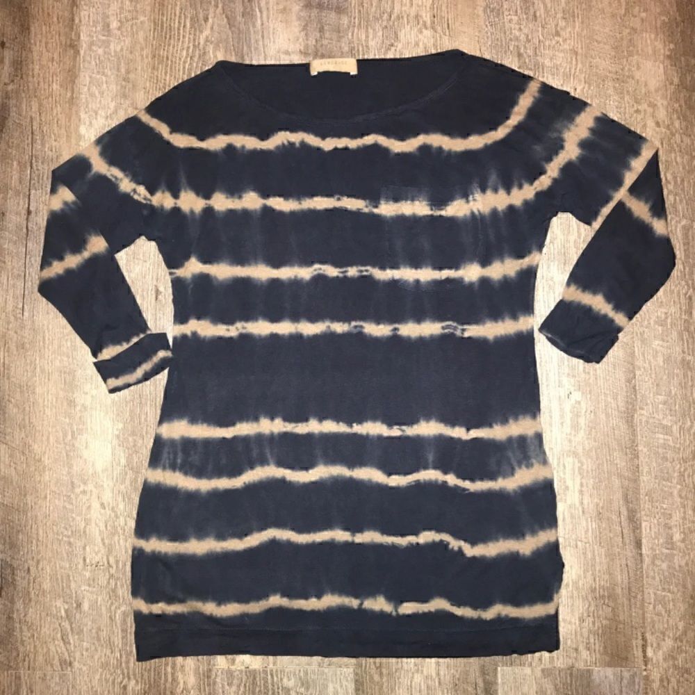 Anthropologie Language Shirt: XS